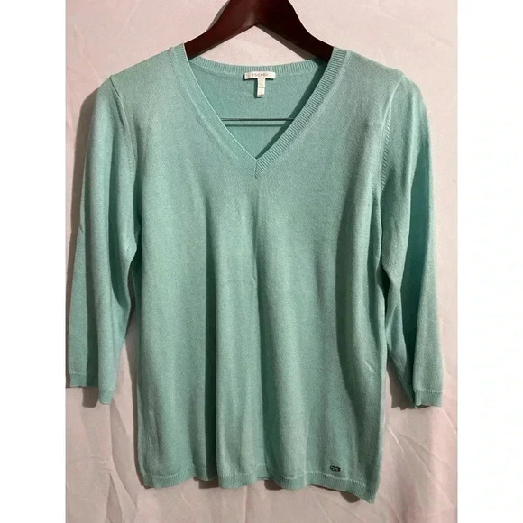 Escada cashmere blendV-Neck Women's Sweater - Picture 1 of 3